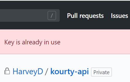 deploy-key-in-use