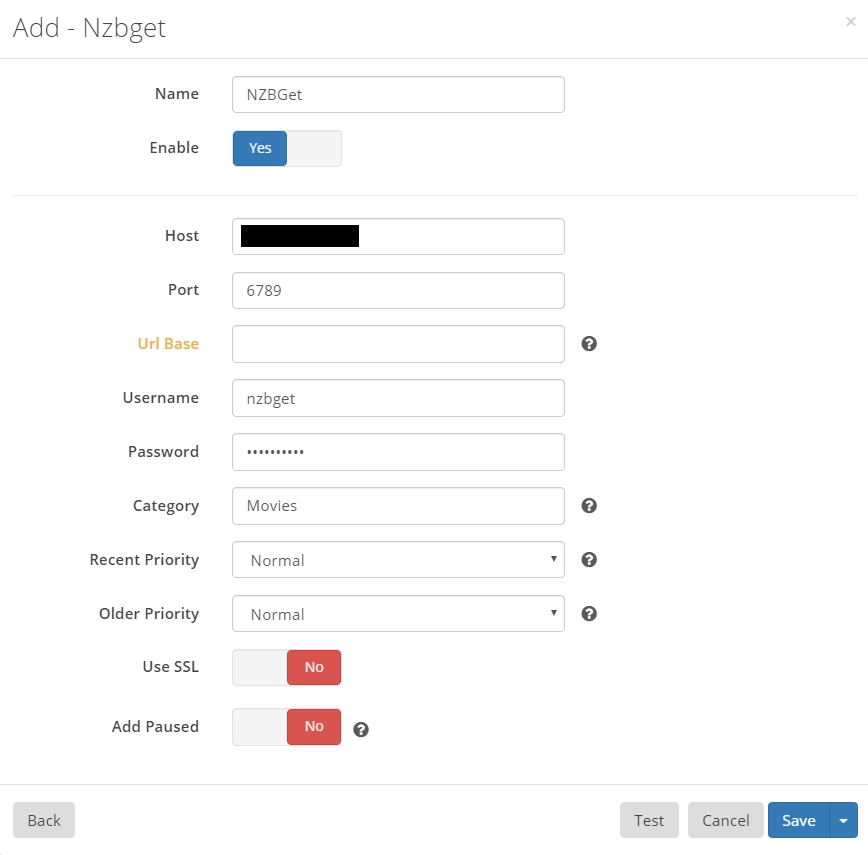 unraid sonarr cache