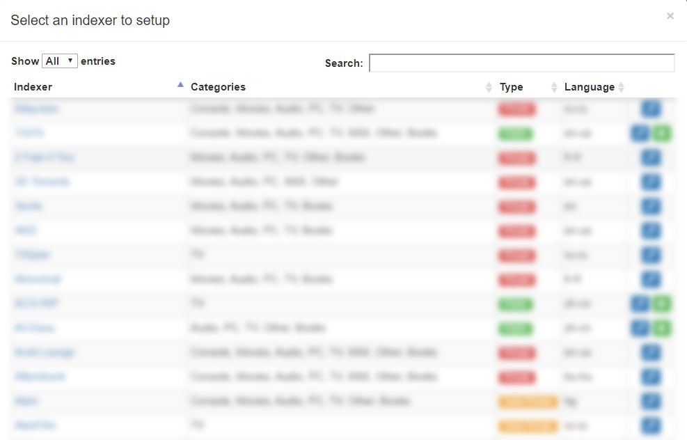 torent and sonarr setup