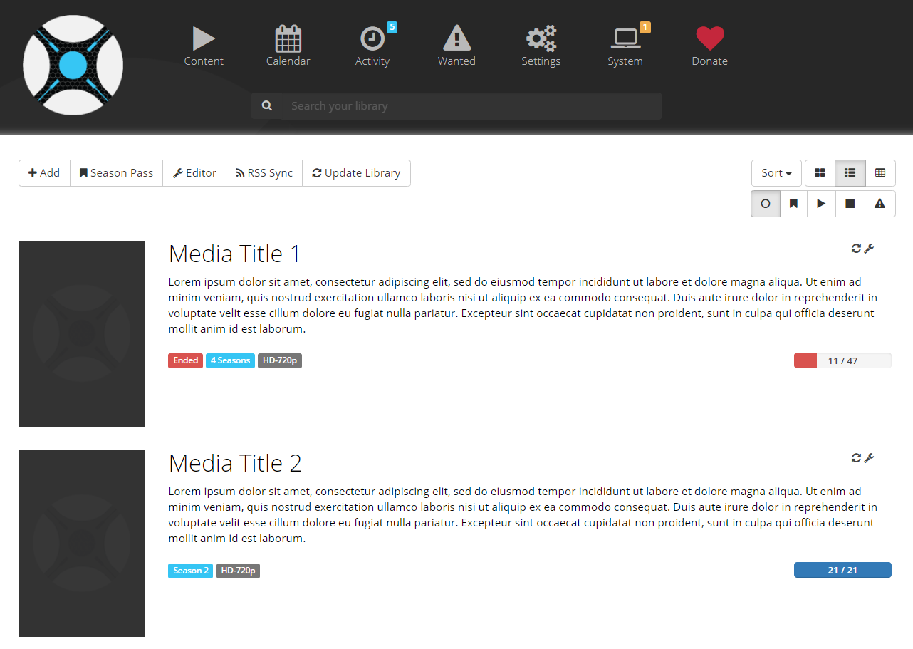 step by step setting up sonarr setup deluge in sonar