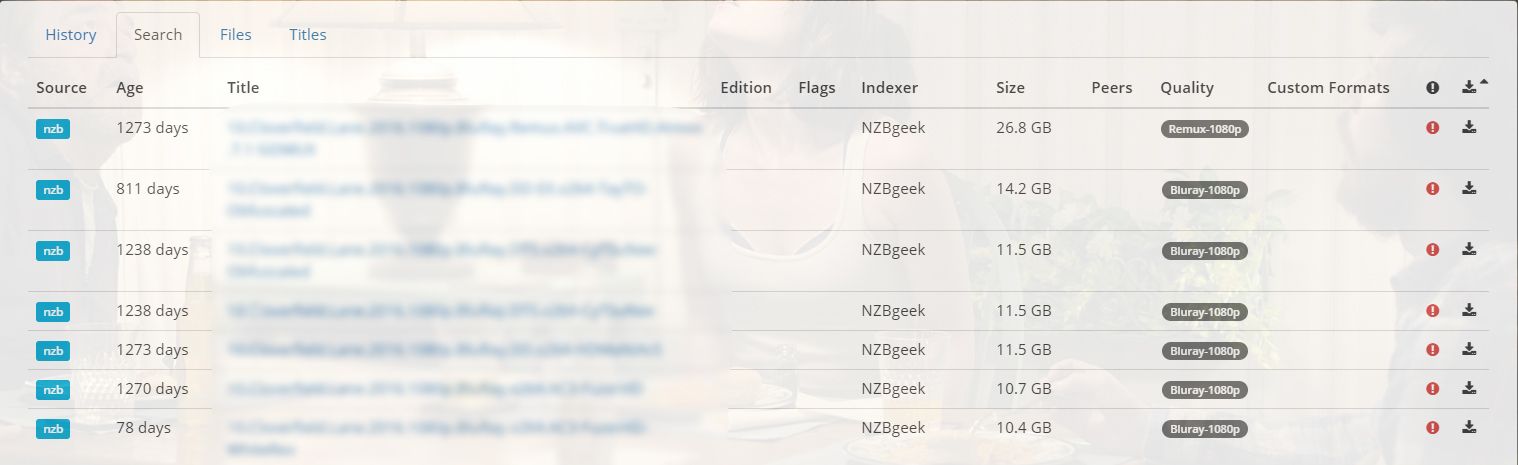 nzb.su and sonarr setup