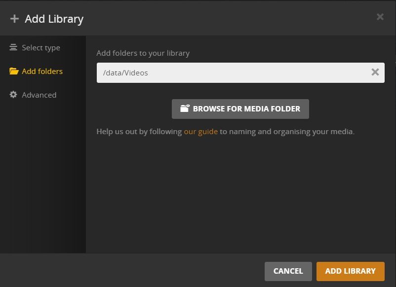 plex media server install hangs